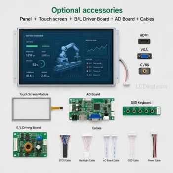 AUO A104SN03 V1 10.4 Inch 800x600 RGB / TTL TFT LCD Panel