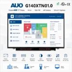 AUO G140XTN01.0 14 Inch 1366x768 eDP TFT LCD Panel