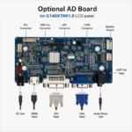 AUO G140XTN01.0 14 Inch 1366x768 eDP TFT LCD Panel