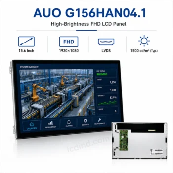 AUO G156HAN04.1 15.6 Inch 1920x1080 LVDS TFT LCD Panel