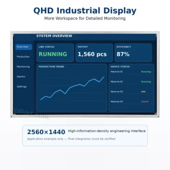 AUO G270QAN01.0 27 Inch 2560x1440 LVDS TFT LCD Panel