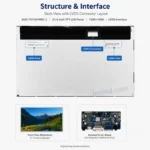 AUO P215HVN01.2 21.5 Inch 1920x1080 LVDS TFT LCD Panel