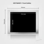 AUO G057QAN01.1 5.7 Inch 320x240 RGB / TTL TFT LCD Panel