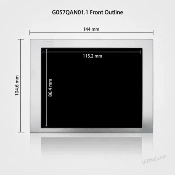 AUO G057QAN01.1 5.7 Inch 320x240 RGB / TTL TFT LCD Panel
