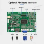 AUO G070VAN01.1 7 Inch 800x480 LVDS TFT LCD Panel