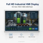 AUO G185HAN01.1 18.5 Inch 1920x1080 LVDS TFT LCD Panel