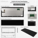 BOE COG-VLSZT021-01 12.3 Inch 1920x720 TFT LCD Panel