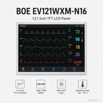BOE EV121WXM-N16 12.1 Inch 1280x800 TFT LCD Panel