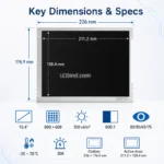 BOE BA104S01-300 10.4 Inch 800x600 TFT LCD Panel