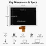 BOE GT080X0M-N12-1QP0 8 Inch 1024x768 TFT LCD Panel