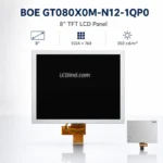 BOE GT080X0M-N12-1QP0 8 Inch 1024x768 TFT LCD Panel