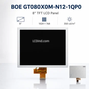 BOE GT080X0M-N12-1QP0 8 Inch 1024x768 TFT LCD Panel