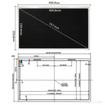 BOE DV185WHM-NM2 18.5 Inch 1366x768 TFT LCD Panel