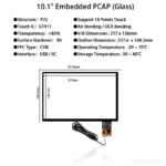 BOE EV101WXM-N80 10.1 Inch 1280x800 TFT LCD Panel