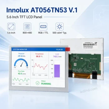 Innolux AT056TN53 V.1 5.6 Inch 800x480 RGB / TTL TFT LCD Panel