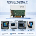 Innolux AT056TN53 V.1 5.6 Inch 800x480 RGB / TTL TFT LCD Panel
