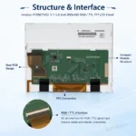 Innolux AT056TN53 V.1 5.6 Inch 800x480 RGB / TTL TFT LCD Panel