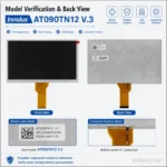 Innolux AT090TN12 V.3 9 Inch 800x480 RGB / TTL TFT LCD Panel
