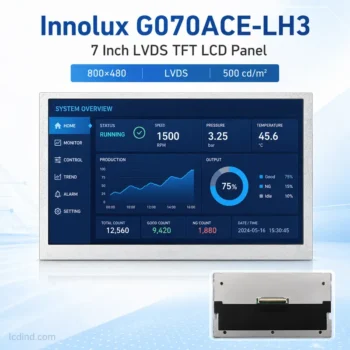 Innolux G070ACE-LH3 7 Inch 800x480 LVDS TFT LCD Panel