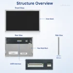 Innolux G104XCE-L01 10.4 Inch 1024x768 LVDS TFT LCD Panel