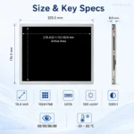 Innolux G104XCE-L01 10.4 Inch 1024x768 LVDS TFT LCD Panel