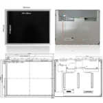 Innolux G150XNE-L01 15 Inch 1024x768 LVDS TFT LCD Panel