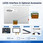 Innolux NJ070NA-23A 7 Inch 1024x600 LVDS TFT LCD Panel
