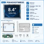 Tianma P0840XGF1MB00 8.4 Inch 1024x768 LVDS TFT LCD Panel