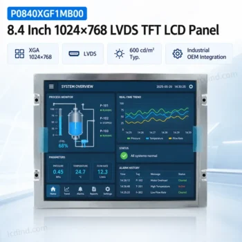 Tianma P0840XGF1MB00 8.4 Inch 1024x768 LVDS TFT LCD Panel
