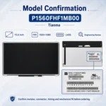 Tianma P1560FHF1MB00 15.6 Inch 1920x1080 LVDS TFT LCD Panel