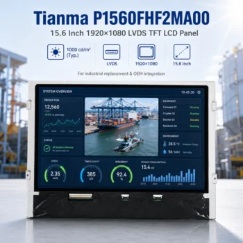 Tianma P1560FHF2MA00 15.6 Inch 1920x1080 LVDS TFT LCD Panel