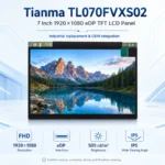 Tianma TL070FVXS02 7 Inch 1920x1080 eDP TFT LCD Panel