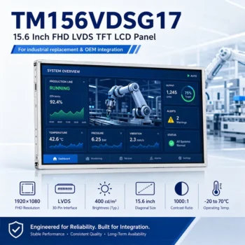 Tianma TM156VDSG17 15.6 Inch 1920x1080 LVDS TFT LCD Panel